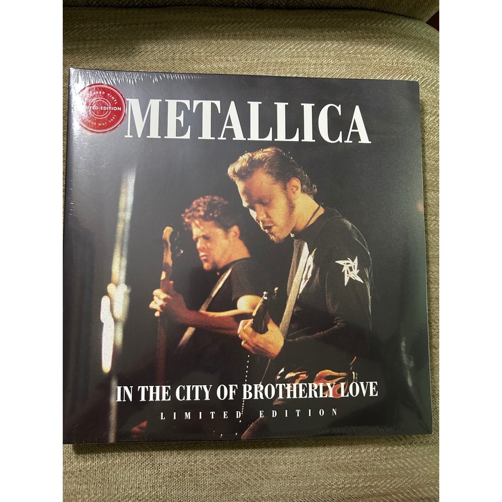 Metallica In The City Of Brotherly Love Limited Edition Colored Vinyl 2LP New